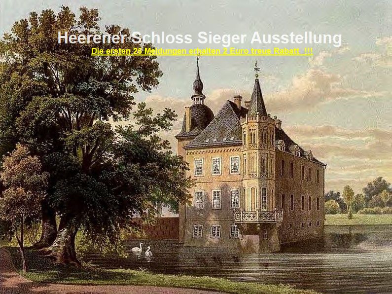 Heerener Schloss Sieger Ausstellung